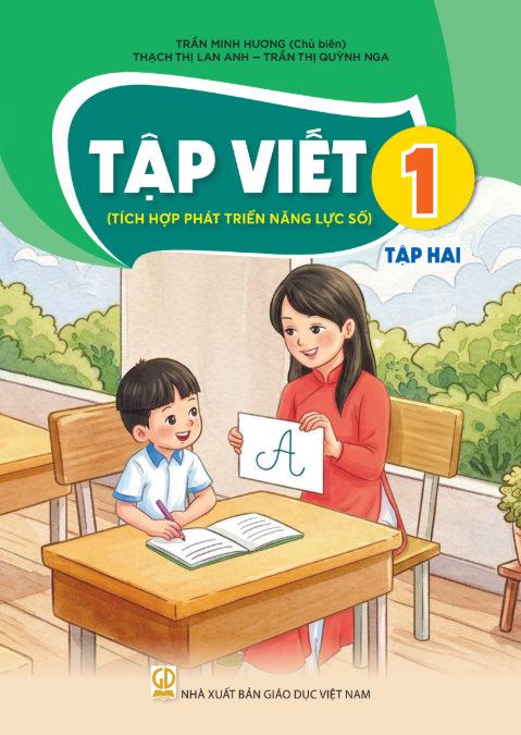  Vở bài tập Tập viết 1/2 Tích hợp phát triển năng lực số 