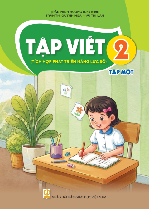  Vở bài tập Tập viết 2/1 Tích hợp phát triển năng lực số 