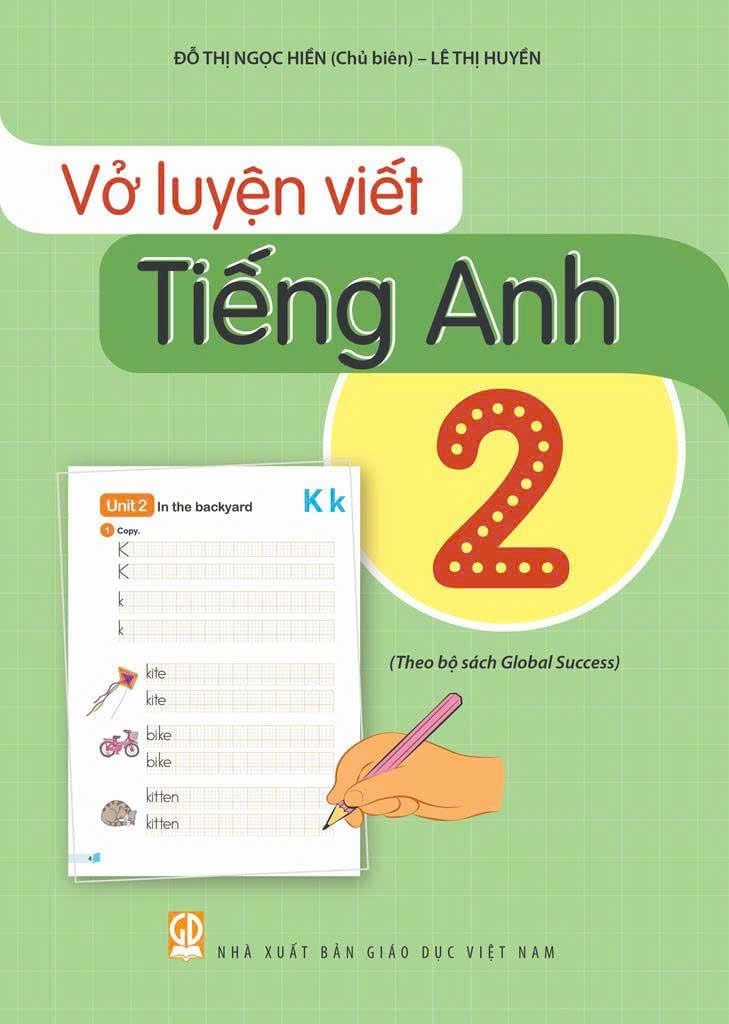  Vở luyện viết tiếng Anh (Theo bộ sách Global success) 