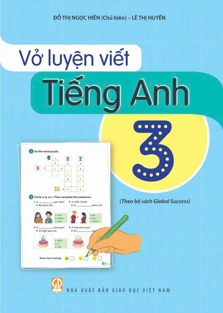  Vở luyện viết tiếng Anh (Theo bộ sách Global success) 