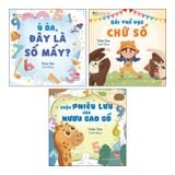 Combo Bé thông minh - Chơi cùng số đếm (3 cuốn)