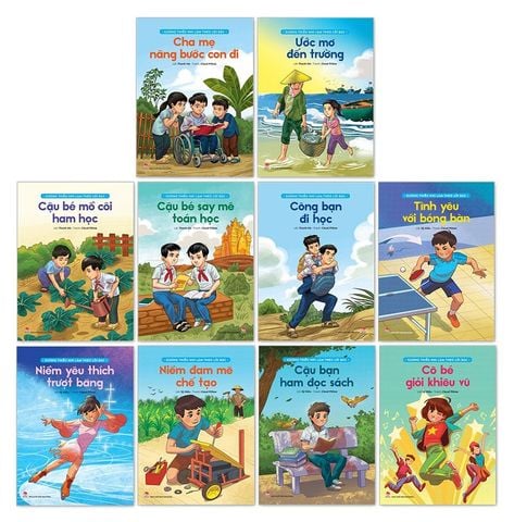 Combo Gương thiếu nhi làm theo lời Bác (10 cuốn)