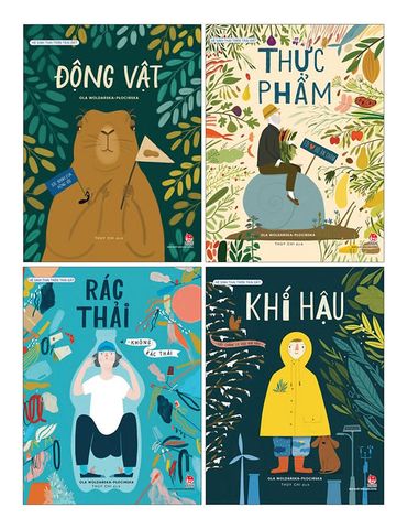 Combo Hệ sinh thái trên Trái Đất (4 cuốn)