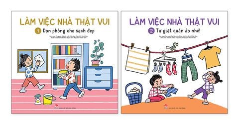 Combo Làm việc nhà thật vui (2 cuốn)