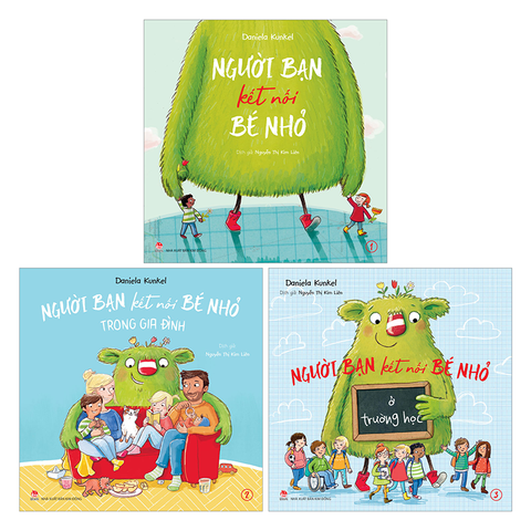 Combo Người bạn kết nối bé nhỏ (3 cuốn)
