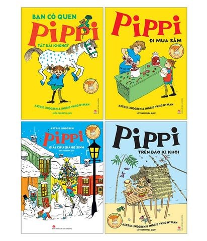Combo Pippi Tất Dài (4 cuốn)