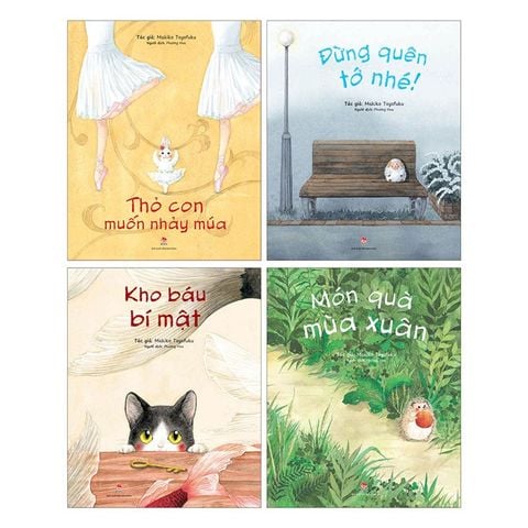 Combo sách ehon của tác giả Makiko Toyofuku