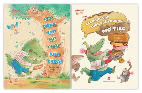 Combo Thành phố vui vẻ (2 cuốn)