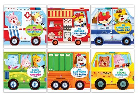 Combo Thế giới ô tô (6 cuốn)