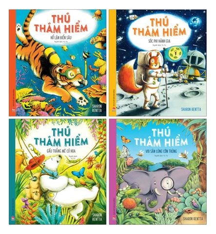 Combo Thú thám hiểm (4 cuốn)
