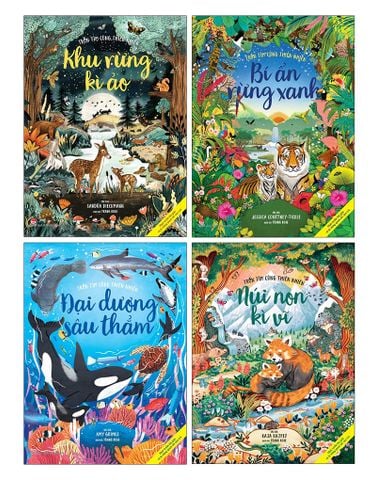 Combo Trốn tìm cùng thiên nhiên (4 cuốn)