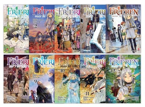 Combo Frieren - Pháp sư tiễn táng (12 cuốn)