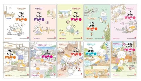Combo Thị trấn mèo (10 cuốn)