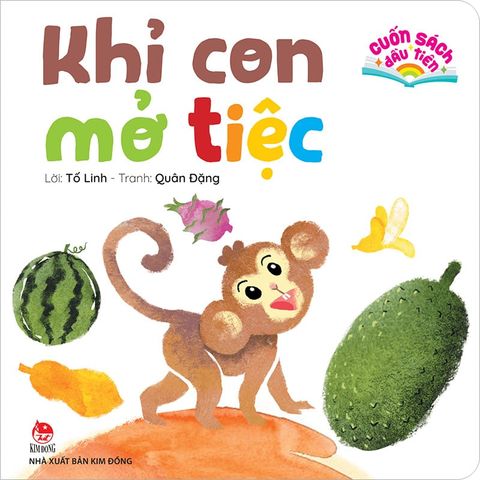 Cuốn sách đầu tiên - Khỉ Con mở tiệc
