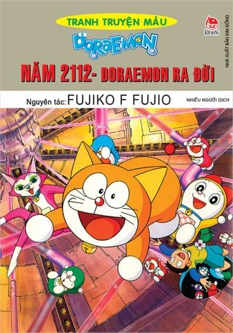 Doraemon Tranh truyện màu - Năm 2112 Doraemon ra đời