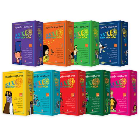 Combo 09 Boxset Kính vạn hoa - Bộ Kỉ niệm 30 năm