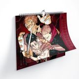 Lịch treo tường Chú thuật hồi chiến 2026