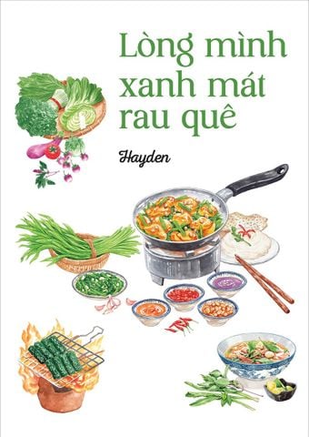 Lòng mình xanh mát rau quê