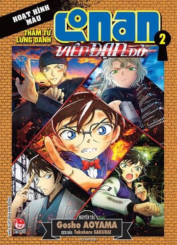 Thám tử lừng danh Conan - Hoạt hình màu - Viên đạn đỏ - Tập 2