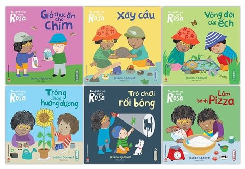 Combo Thí nghiệm vui cùng Rosa (6 cuốn)