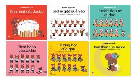 Combo Trường học của gấu (6 cuốn)