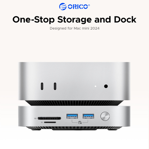  Dock đa năng ORICO MiniLink 8/9/10 cổng tiện lợi (M48P) - HÀNG CHÍNH HÃNG, BẢO HÀNH 24 THÁNG 