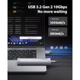  Box ổ cứng SSD ORICO AXM2 M.2 NVME TypeC & M.2 Dual NVME+SATA TypeC, tốc độ 10Gbps - Hàng Chính Hãng, Bảo Hành 24 Tháng 