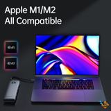  HUB đa năng Type C 10 in 1 sang cổng USB 3.0 ORICO PW11, RJ45 PD 100W 4K 60Hz HDMI - BẢO HÀNH 24 THÁNG 