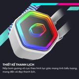  Tản Nhiệt Nước Cooler Master MASTERLIQUID 360 Core SI 2 Màu Đen, Kèm 3 Quạt LED ARGB | Bảo hành 5 Năm 