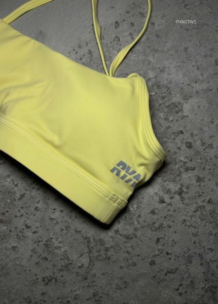  Áo CROSSBACK SPORTBRA Butter Yellow 