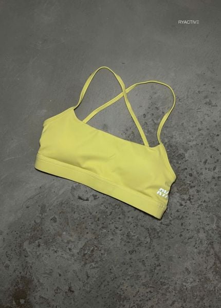  Áo CROSSBACK SPORTBRA Butter Yellow 