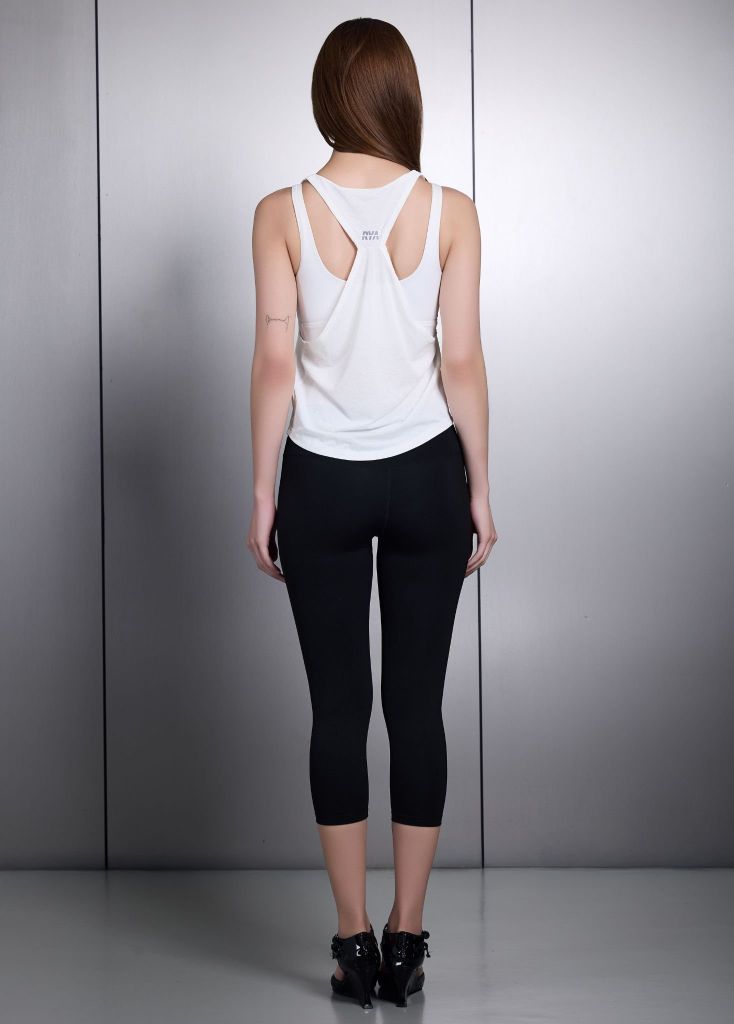 Áo thun BELIEVE TANK White