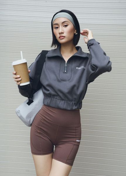  Quần POCKET MEDIUM BIKER Toffee Brown 