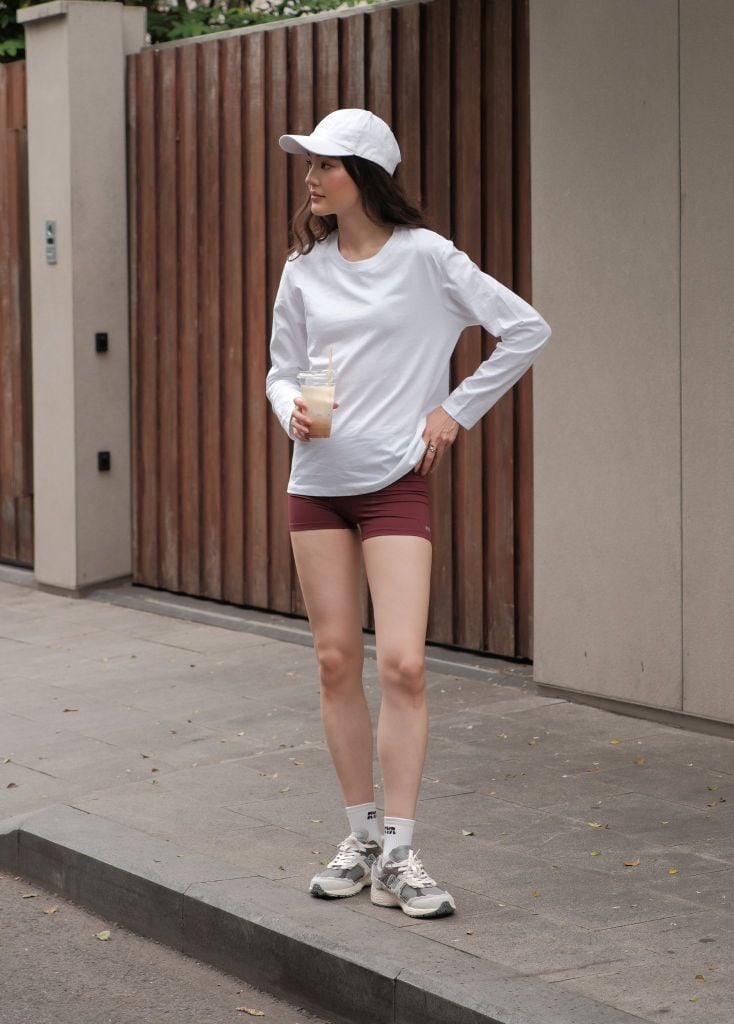 Áo thun tay dài BASIC LONGSLEEVES TEE White
