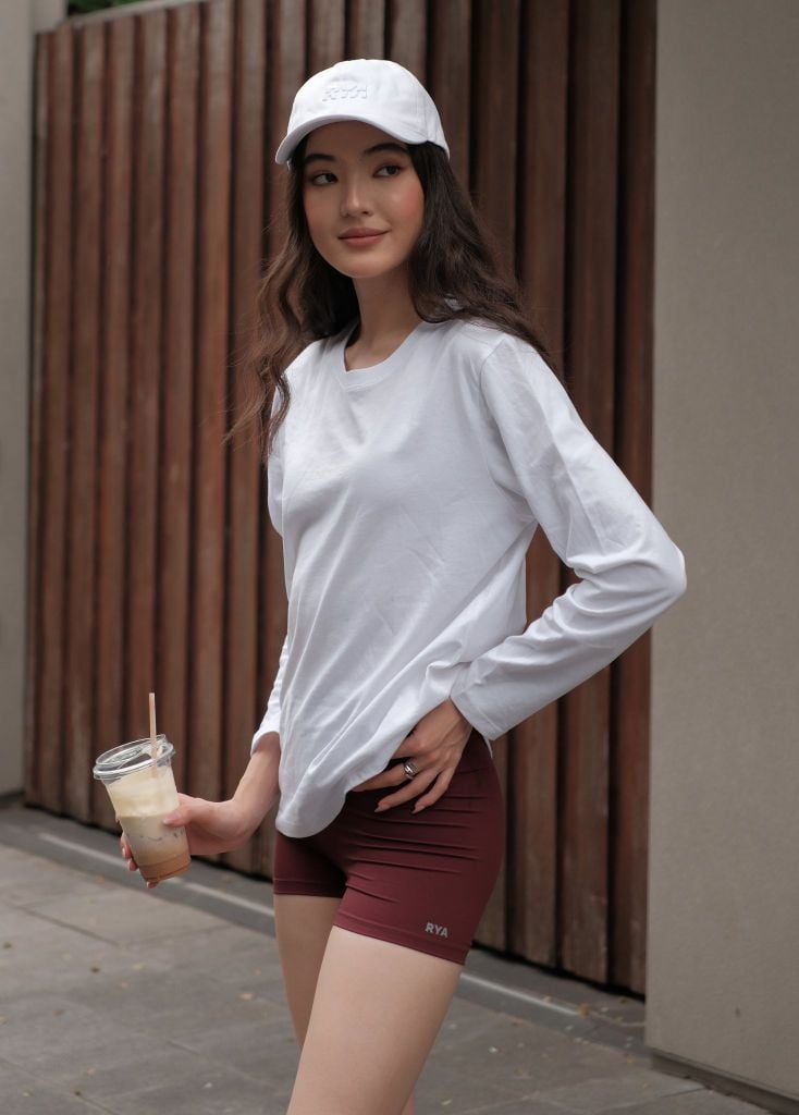 Áo thun tay dài BASIC LONGSLEEVES TEE White