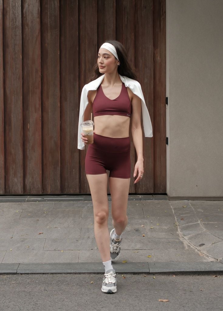Áo Y SPORTBRA Dark Cherry