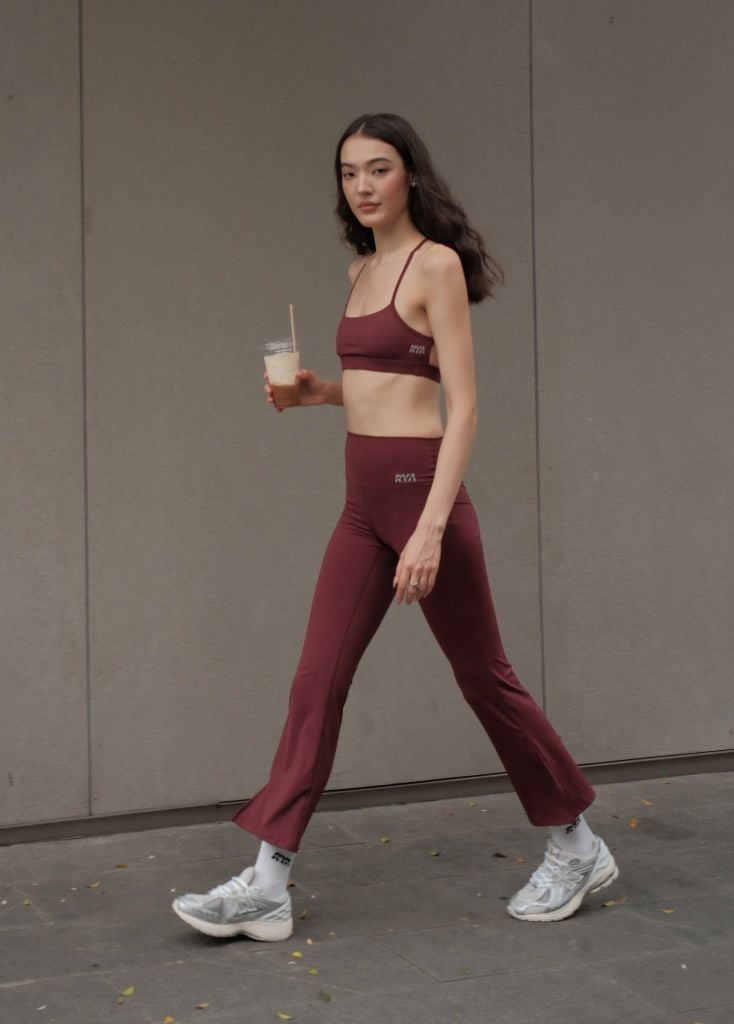 Quần EPIC FLARED LEGGING Dark Cherry