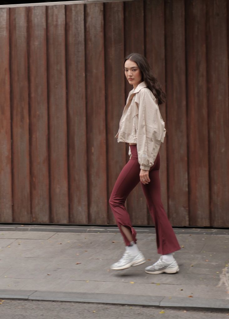 Quần EPIC FLARED LEGGING Dark Cherry