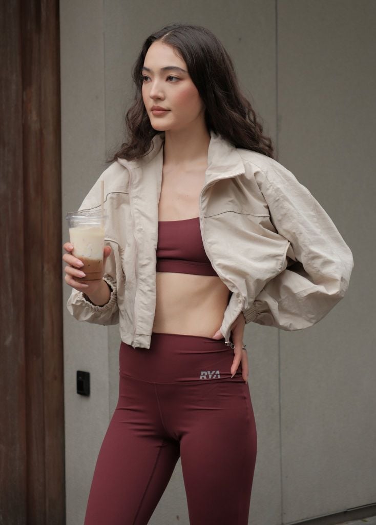 Áo khoác RYA BOXY JACKET Almond