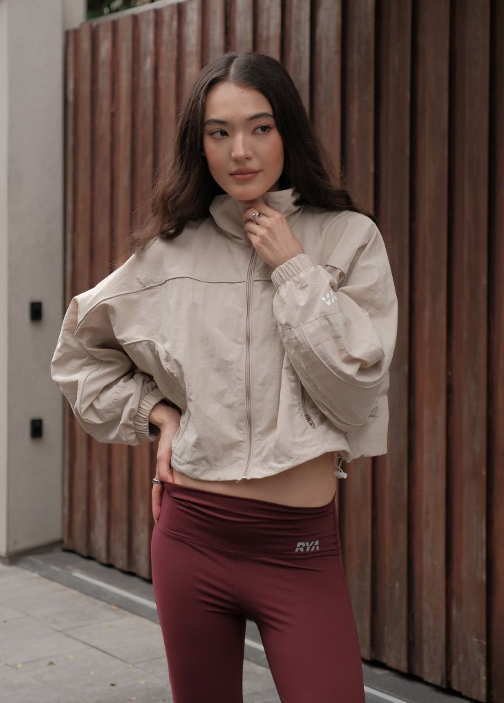 Áo khoác RYA BOXY JACKET Almond