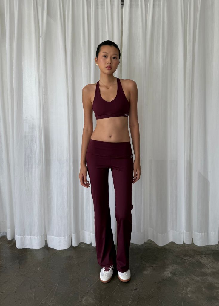 Áo Y SPORTBRA Dark Cherry