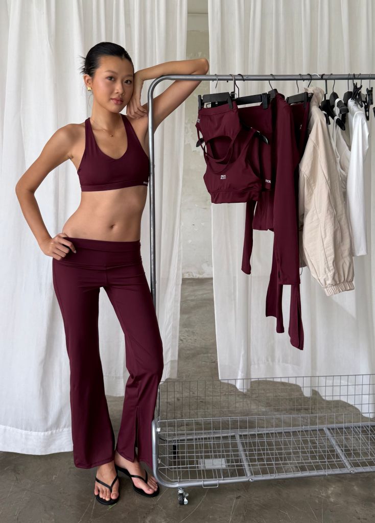 Áo Y SPORTBRA Dark Cherry