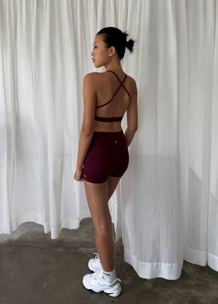  Quần SHORT BIKER Dark Cherry 