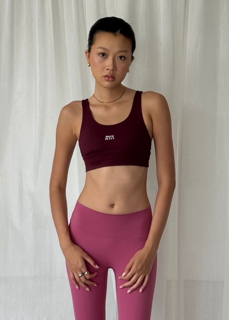 Áo U Sportbra Dark Cherry