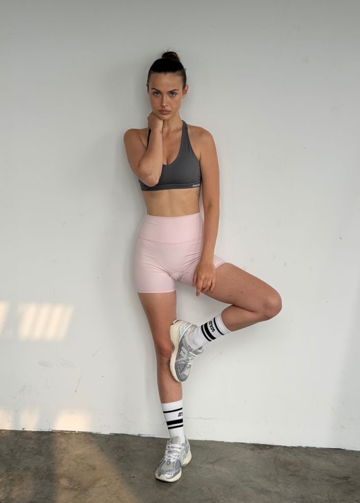 Quần MEDIUM BIKER Lace Pink