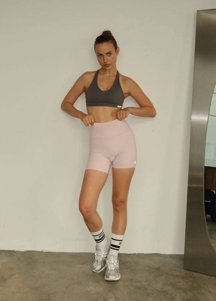 Quần MEDIUM BIKER Lace Pink