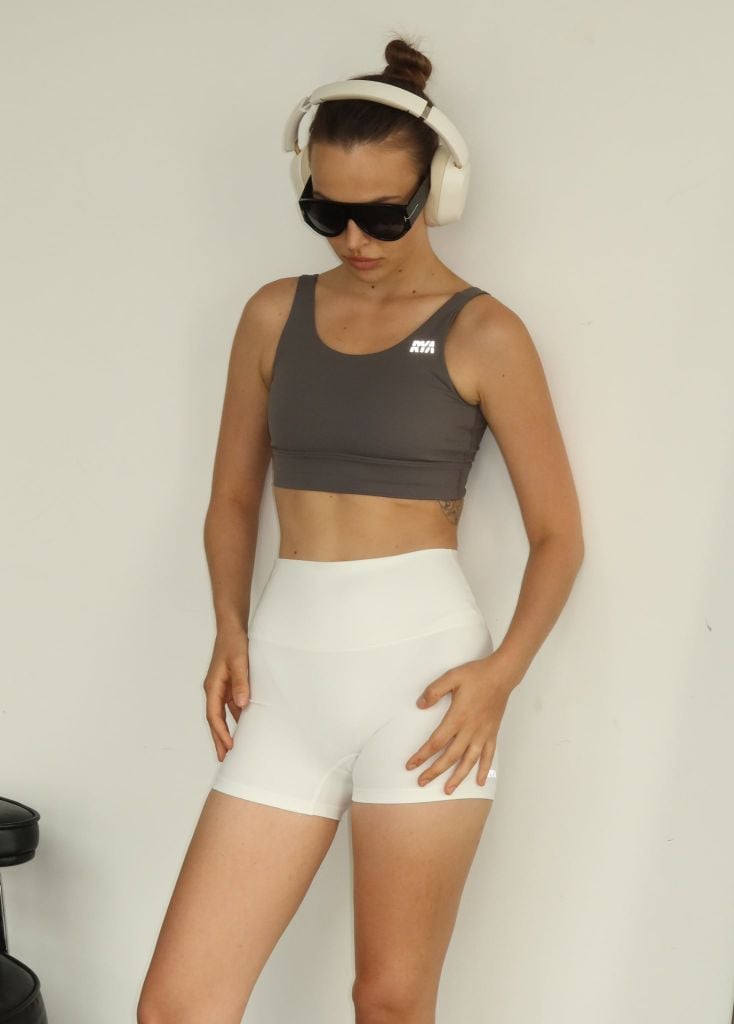 Áo POWER SPORTBRA Steel Grey