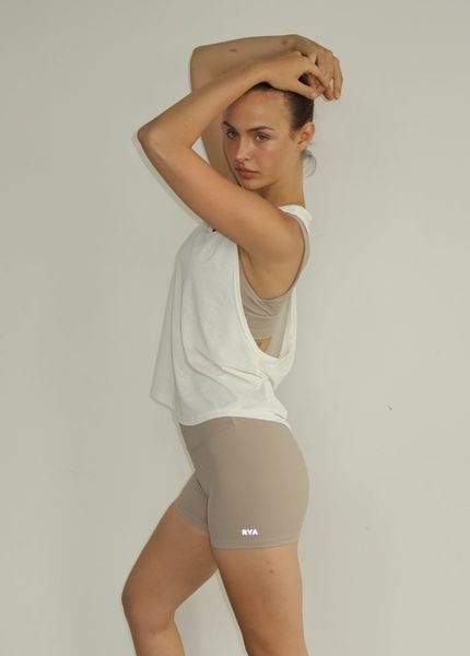  Áo thun BELIEVE TANK White 