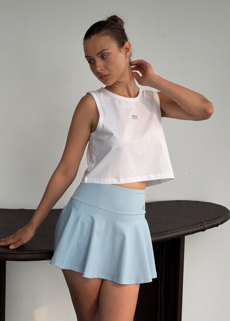 Áo thun RACER TOP White