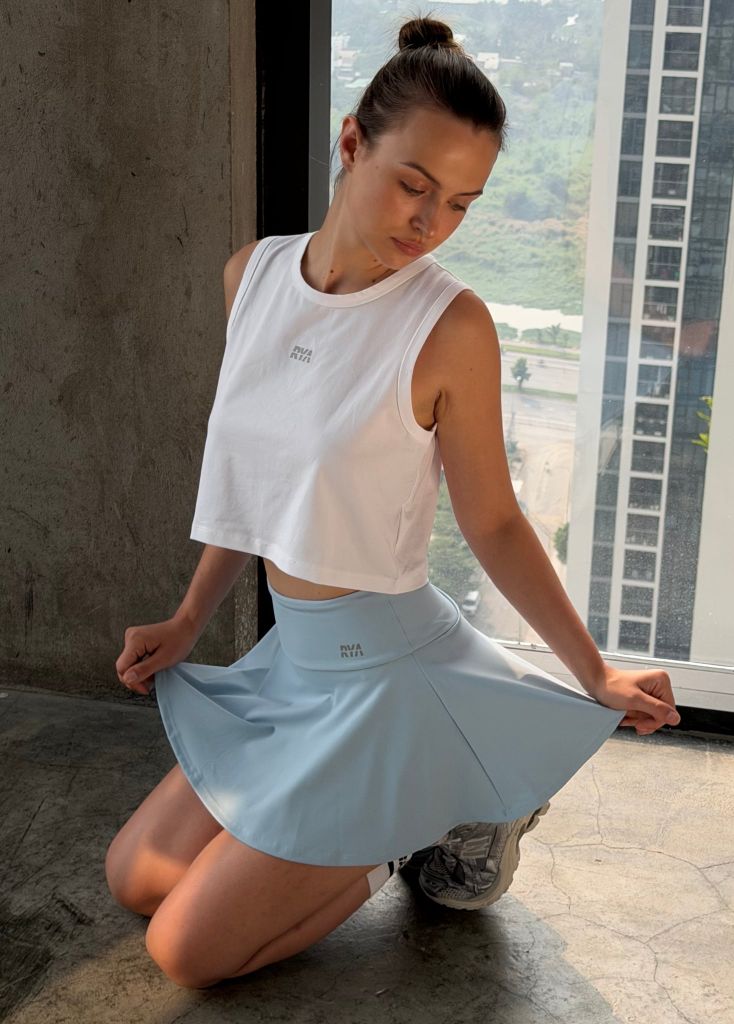 Áo thun RACER TOP White